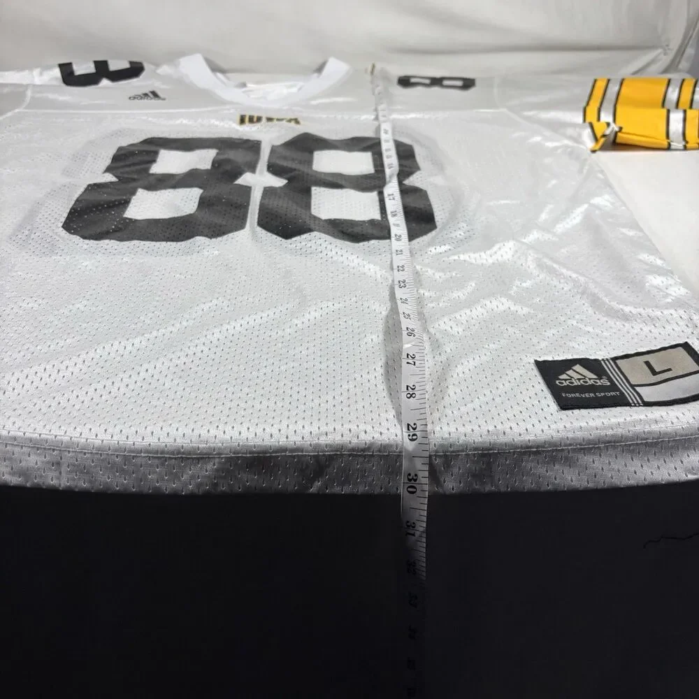 Adidas Iowa Hawkeyes #88 White Football Jersey Size L